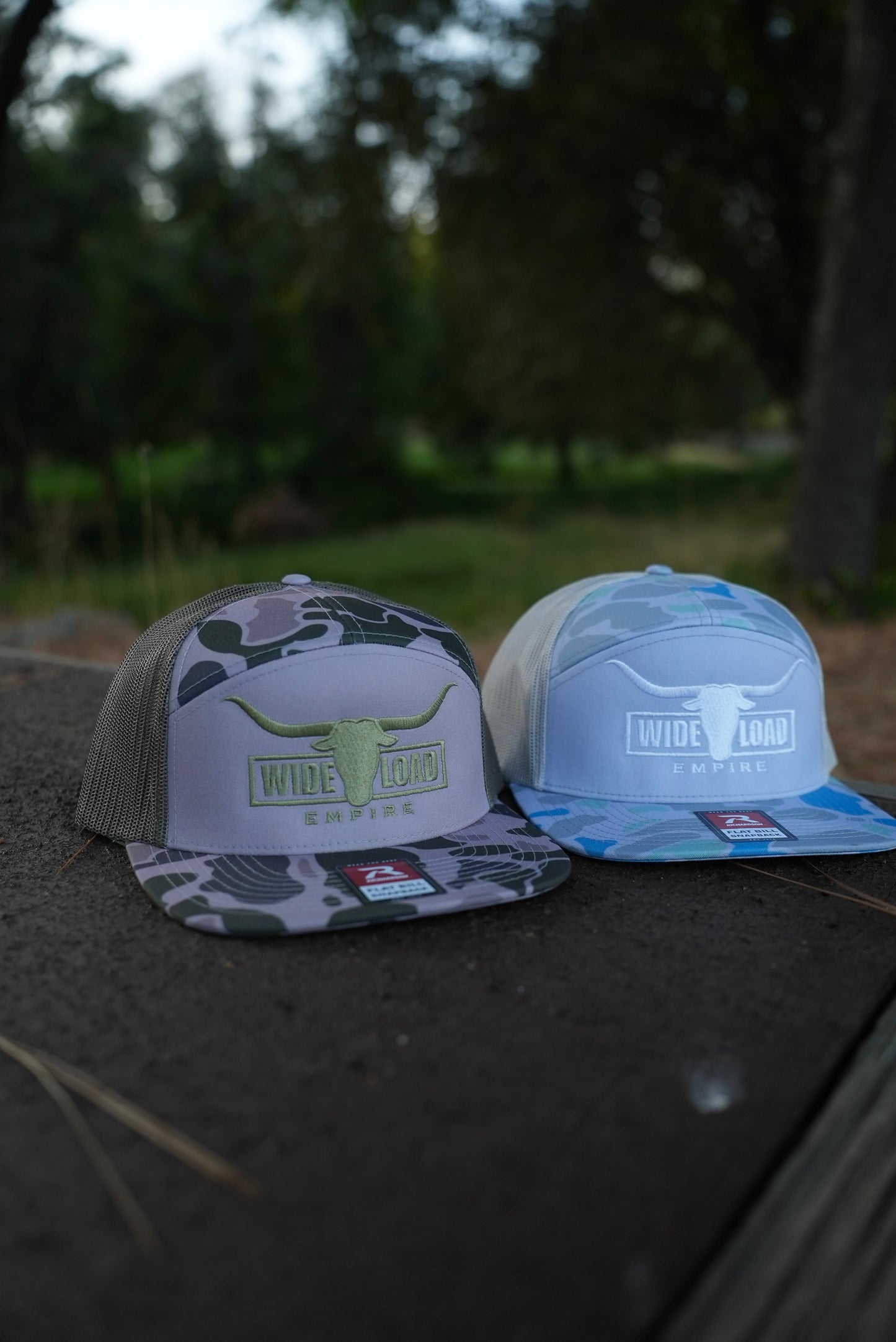 Camo Longhorn 7 Panel