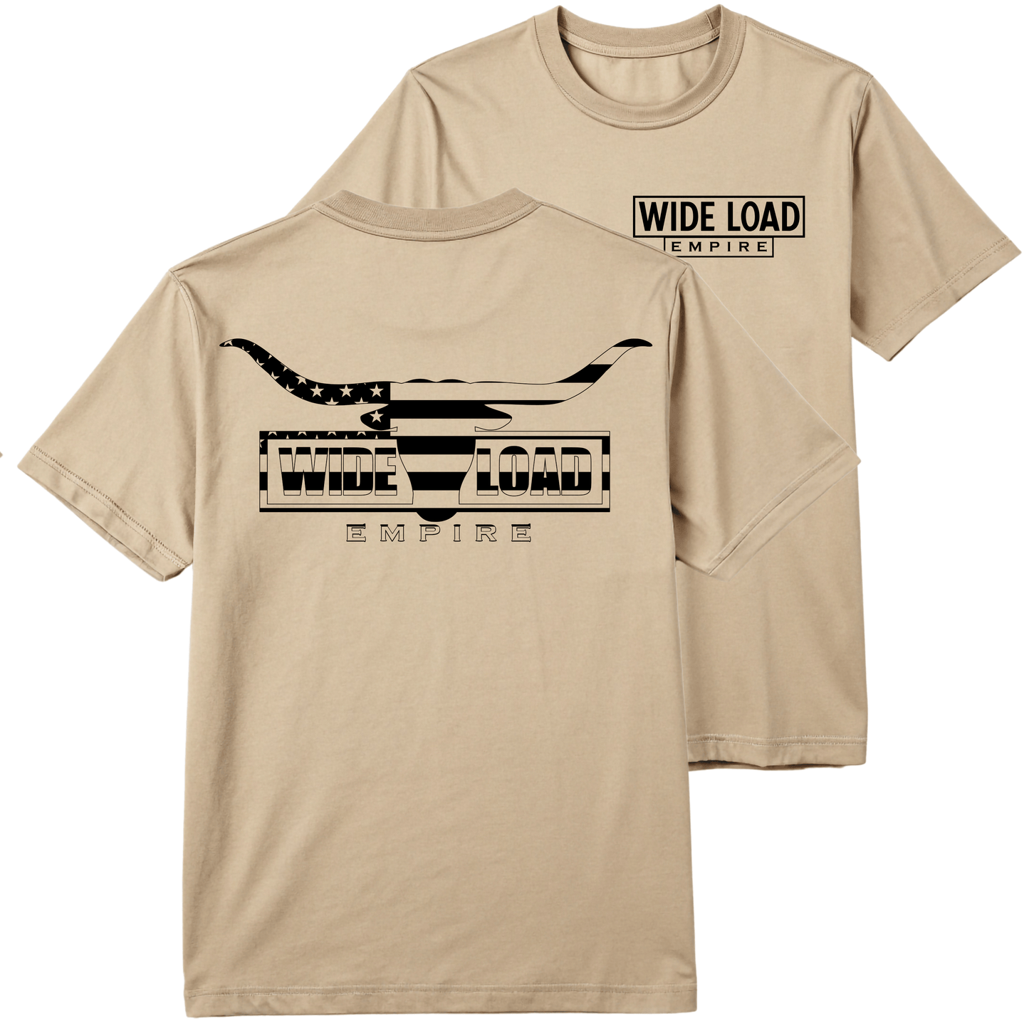 Flag Longhorn Tee