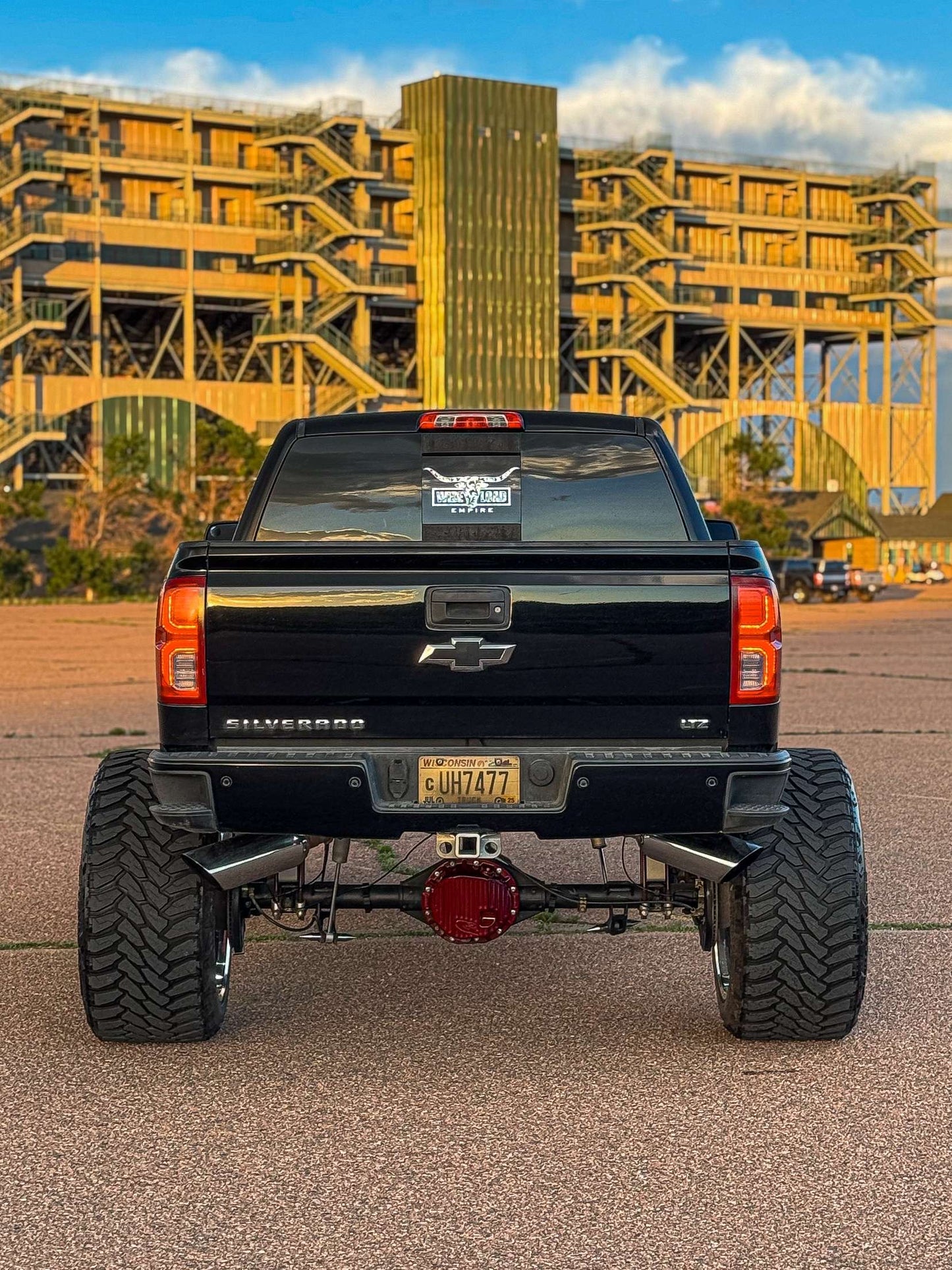 Tooled Longhorn Decal
