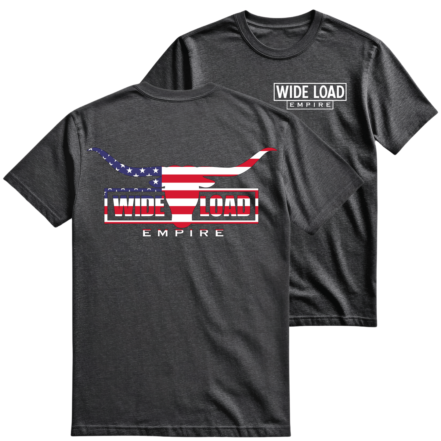 Flag Longhorn Tee