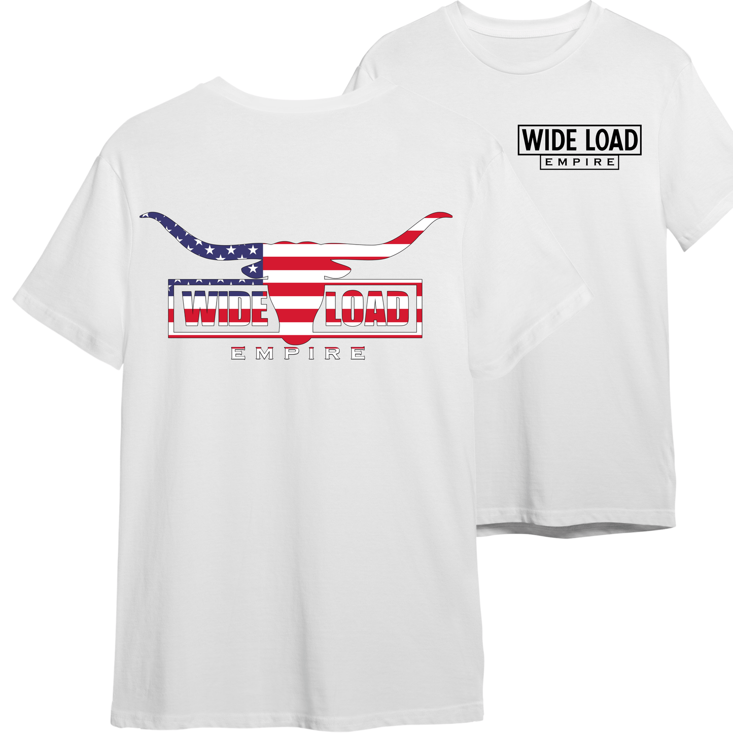 Flag Longhorn Tee