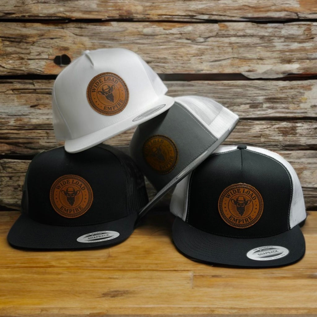 Leather Outlaw Flatbill