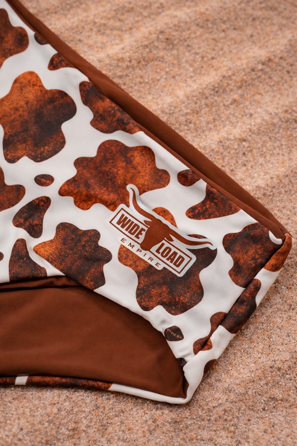 Cow Print Bikini Bottoms
