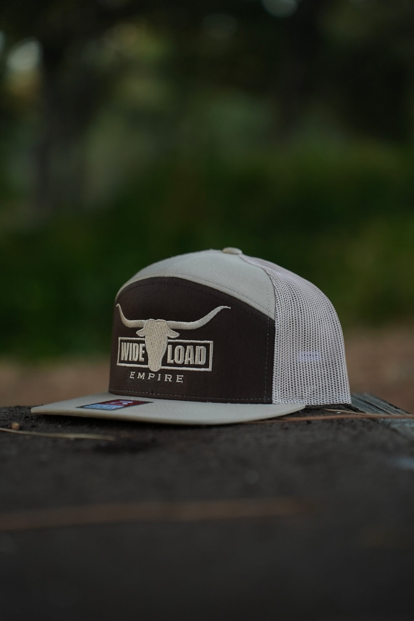 Brown Longhorn 7 Panel