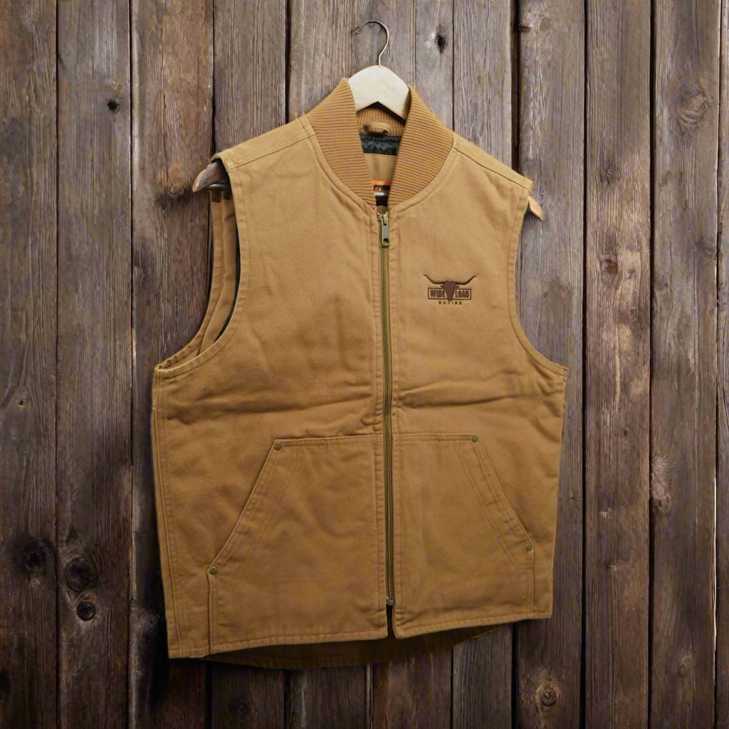 Brown Longhorn Vest