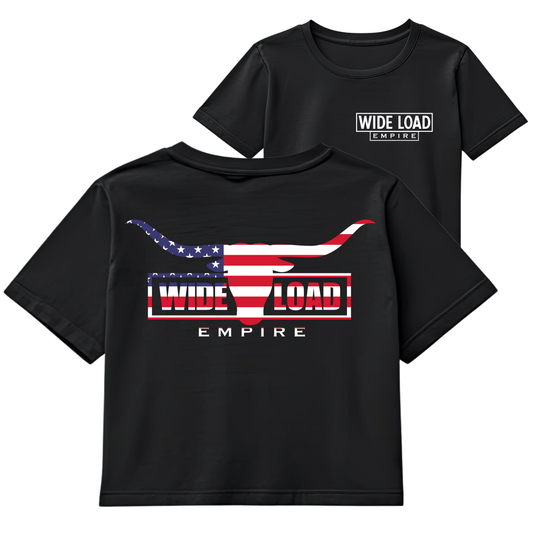 Women’s Flag Crop Top
