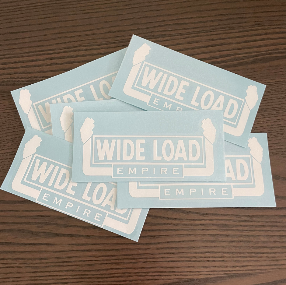 Sticker Wide Decals – Wide Load Empire