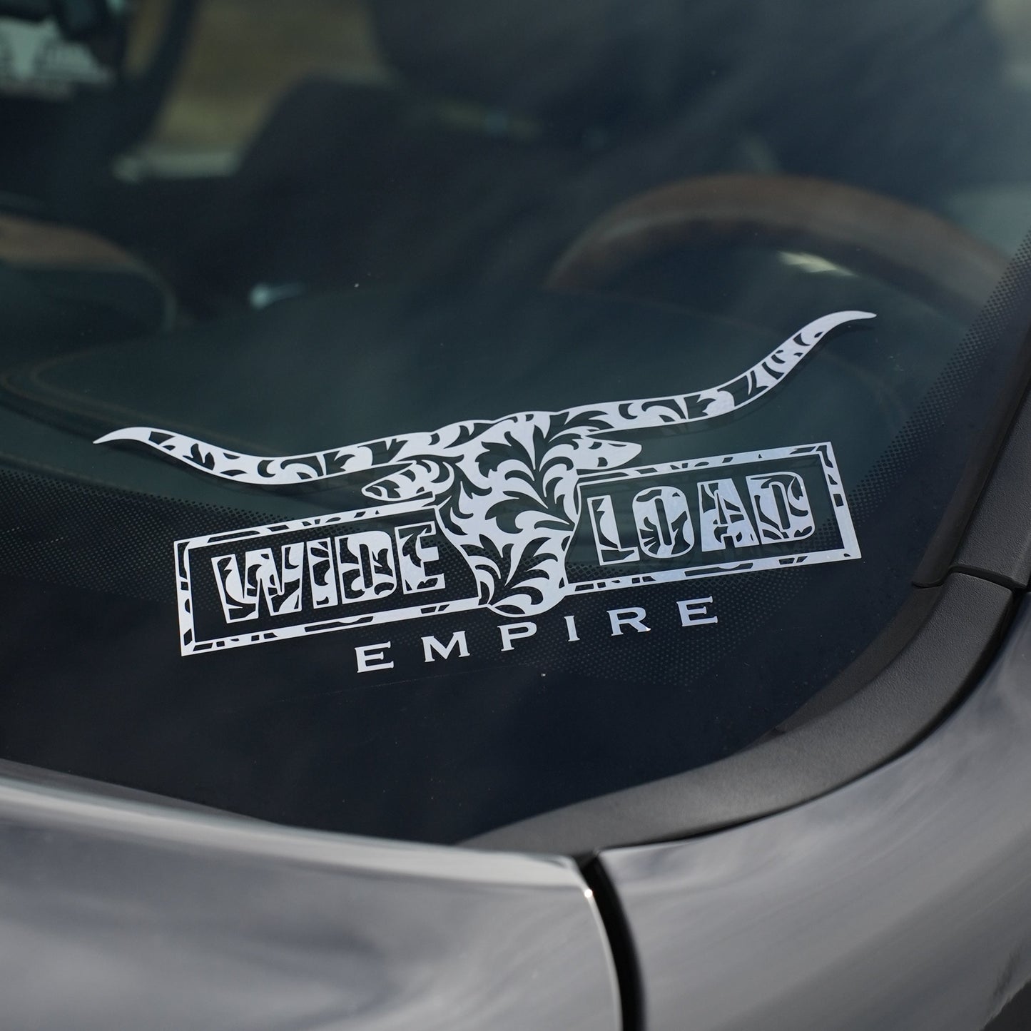Tooled Longhorn Decal