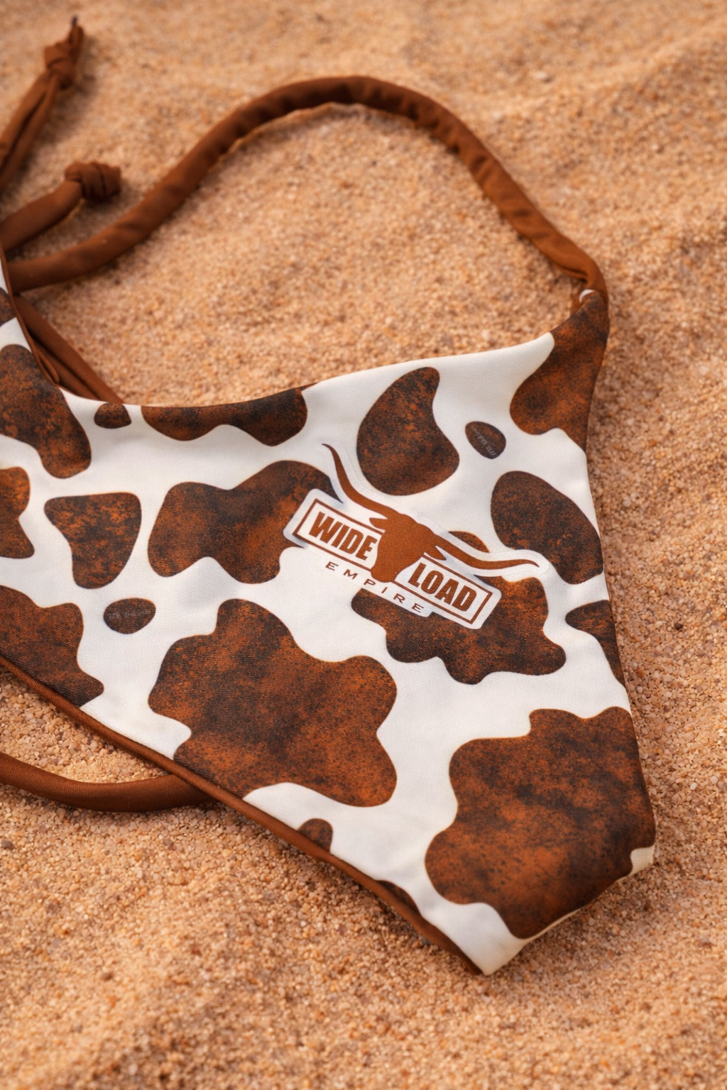 Cow Print Bikini Tops