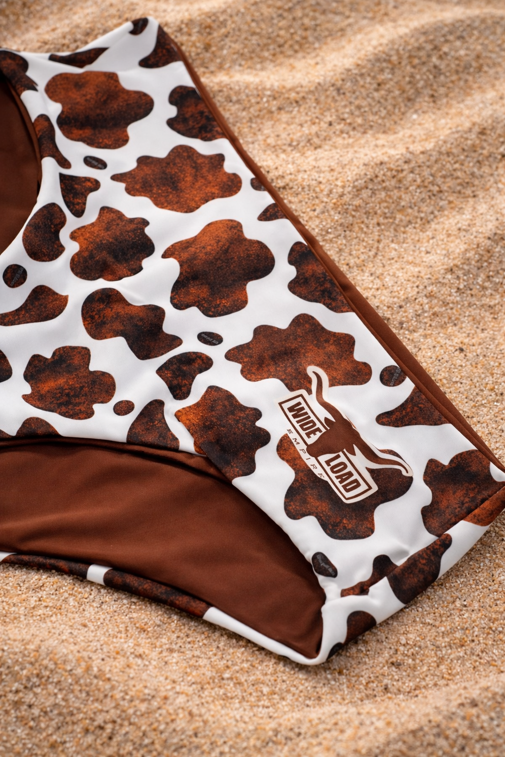 Cow Print Bikini Bottoms
