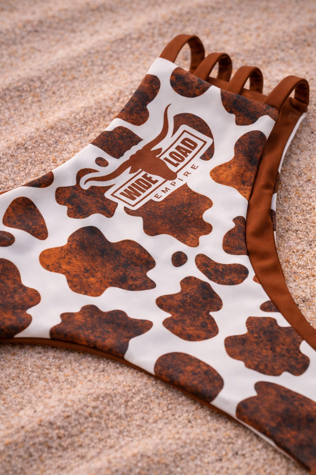 Cow Print Bikini Bottoms