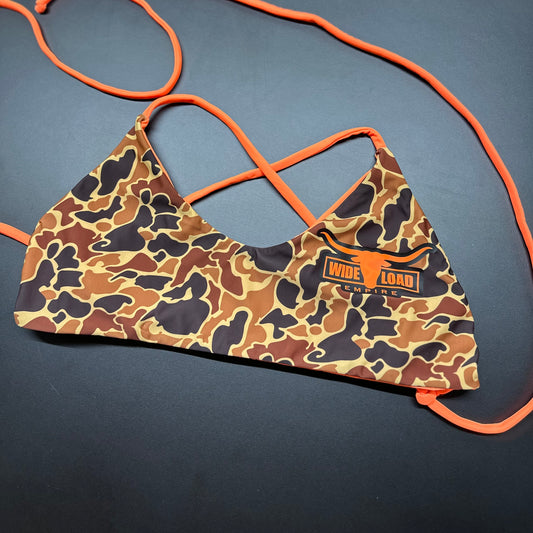 Camo Bikini Top