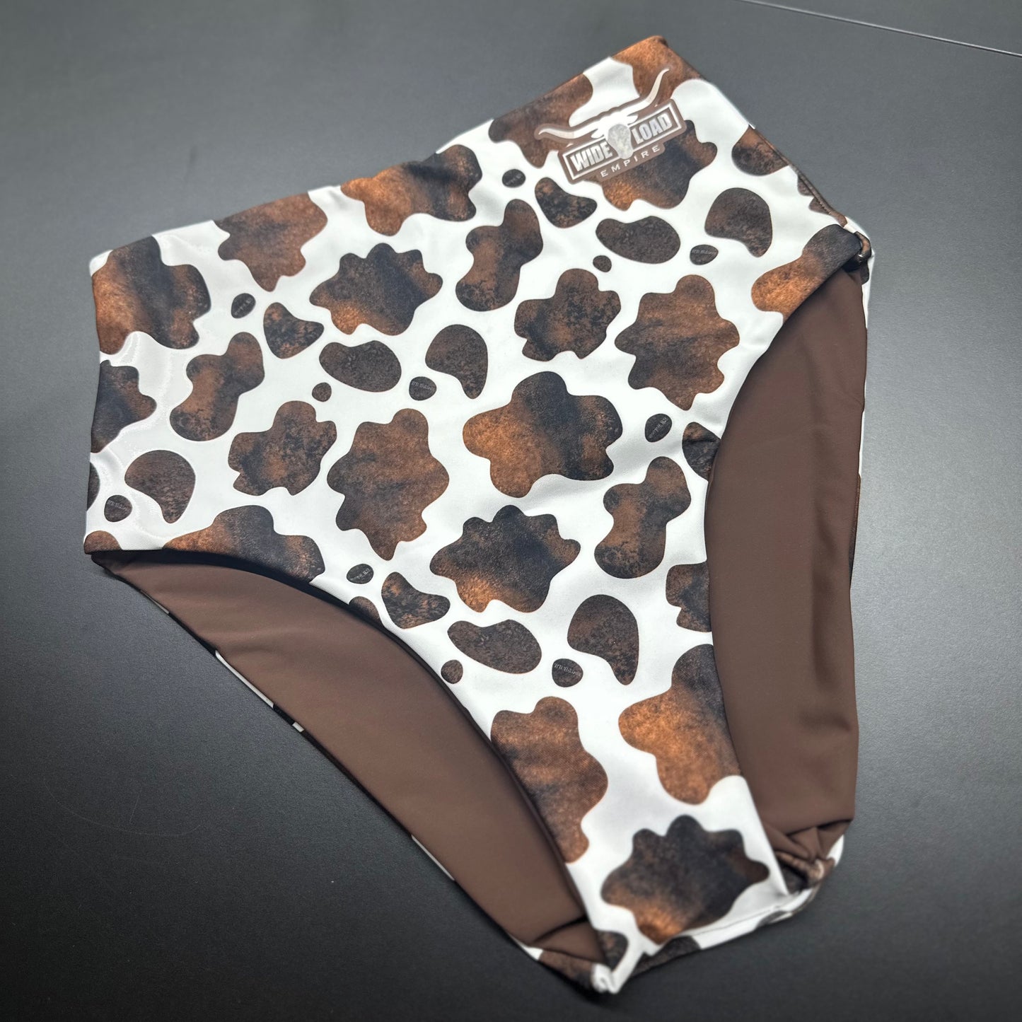 Cow Print High Waist Bottoms