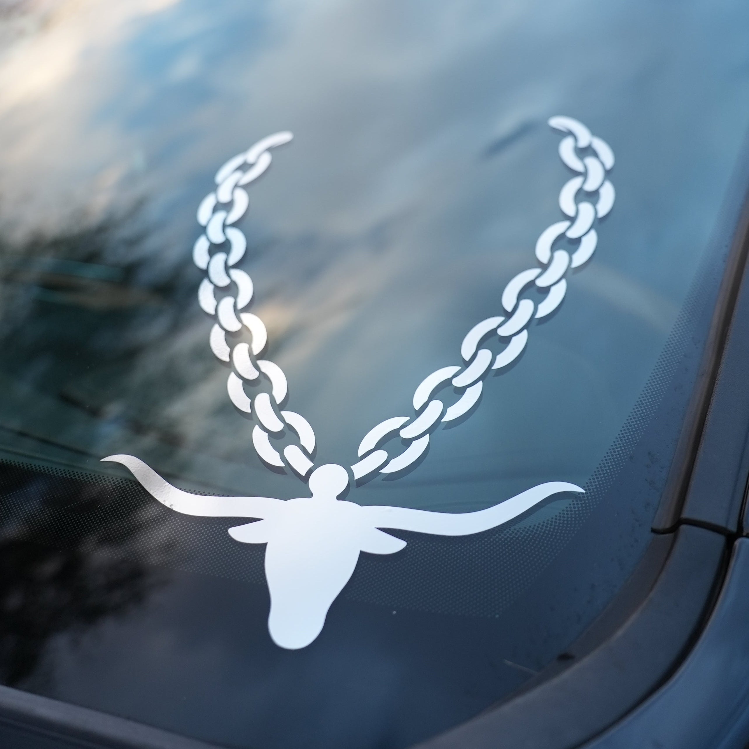 Longhorn Pendant Decal