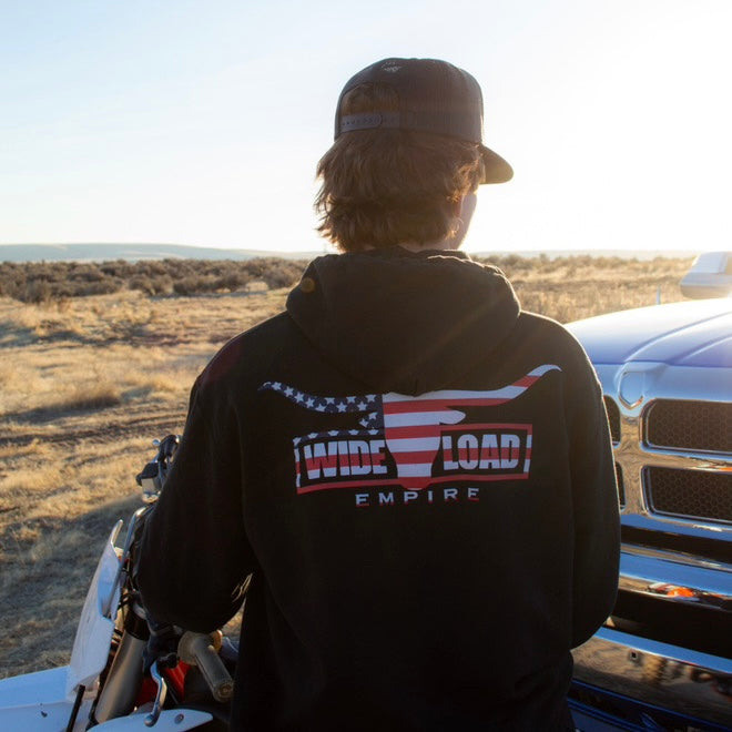 Flag Longhorn Hoodie