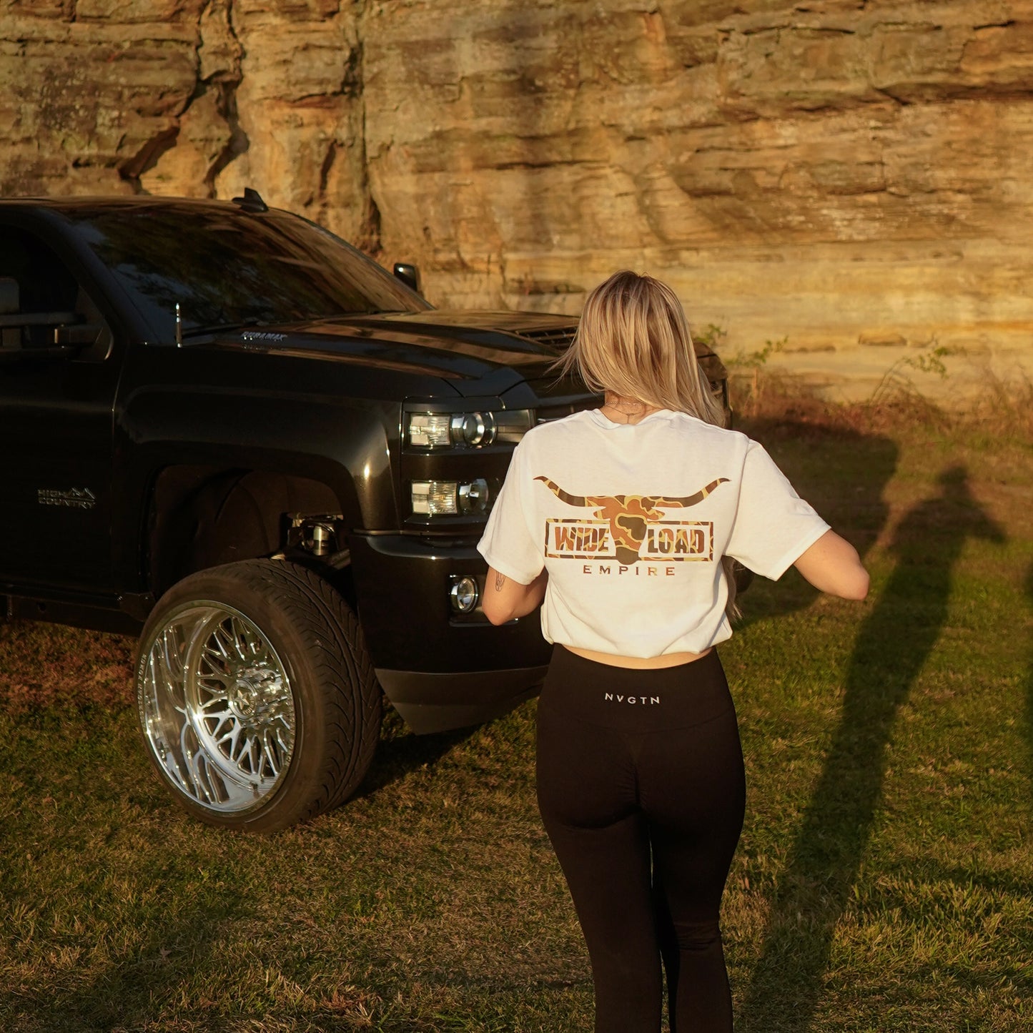 Camo Longhorn Tee