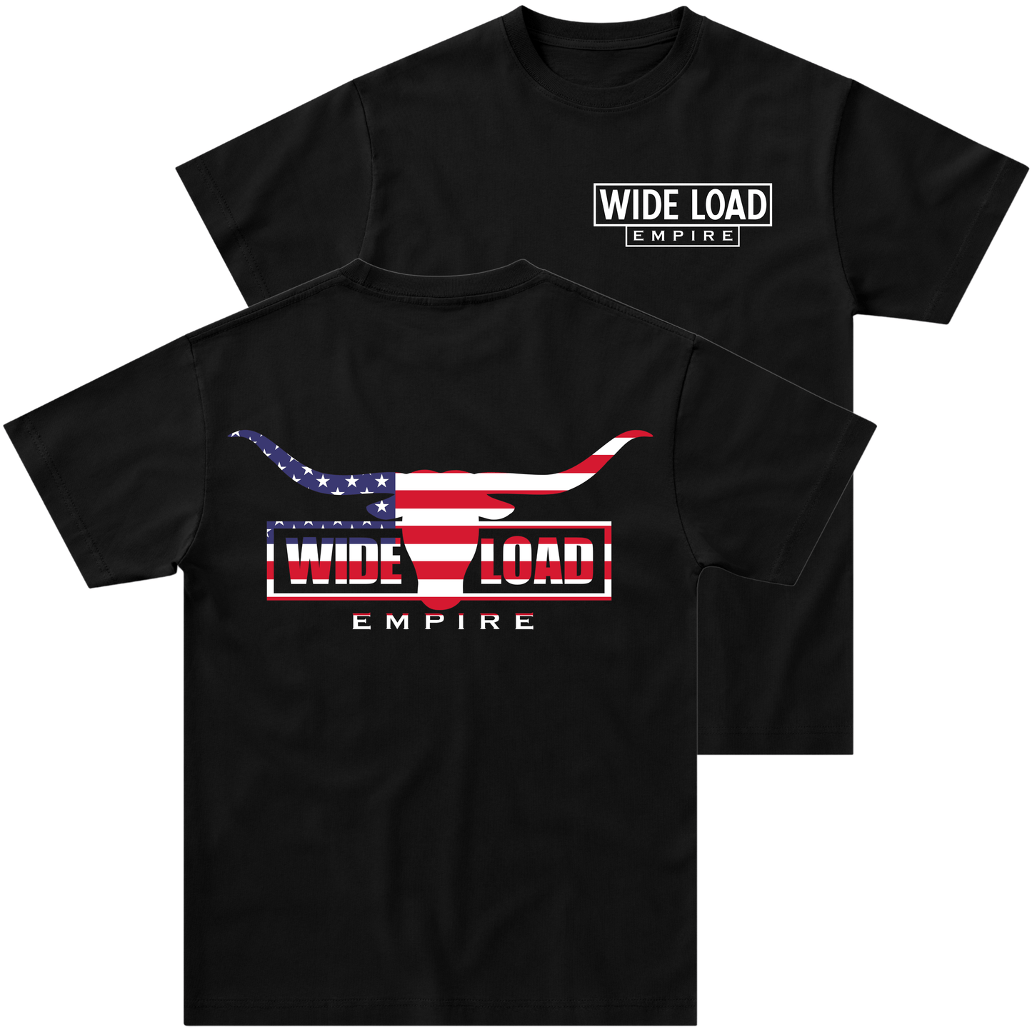 Flag Longhorn Tee