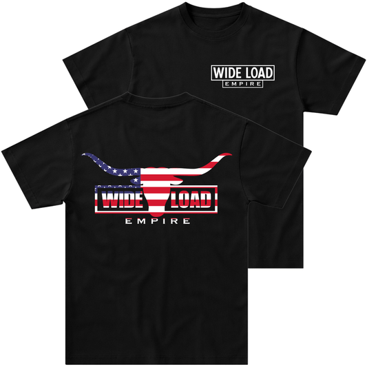 Flag Longhorn Tee