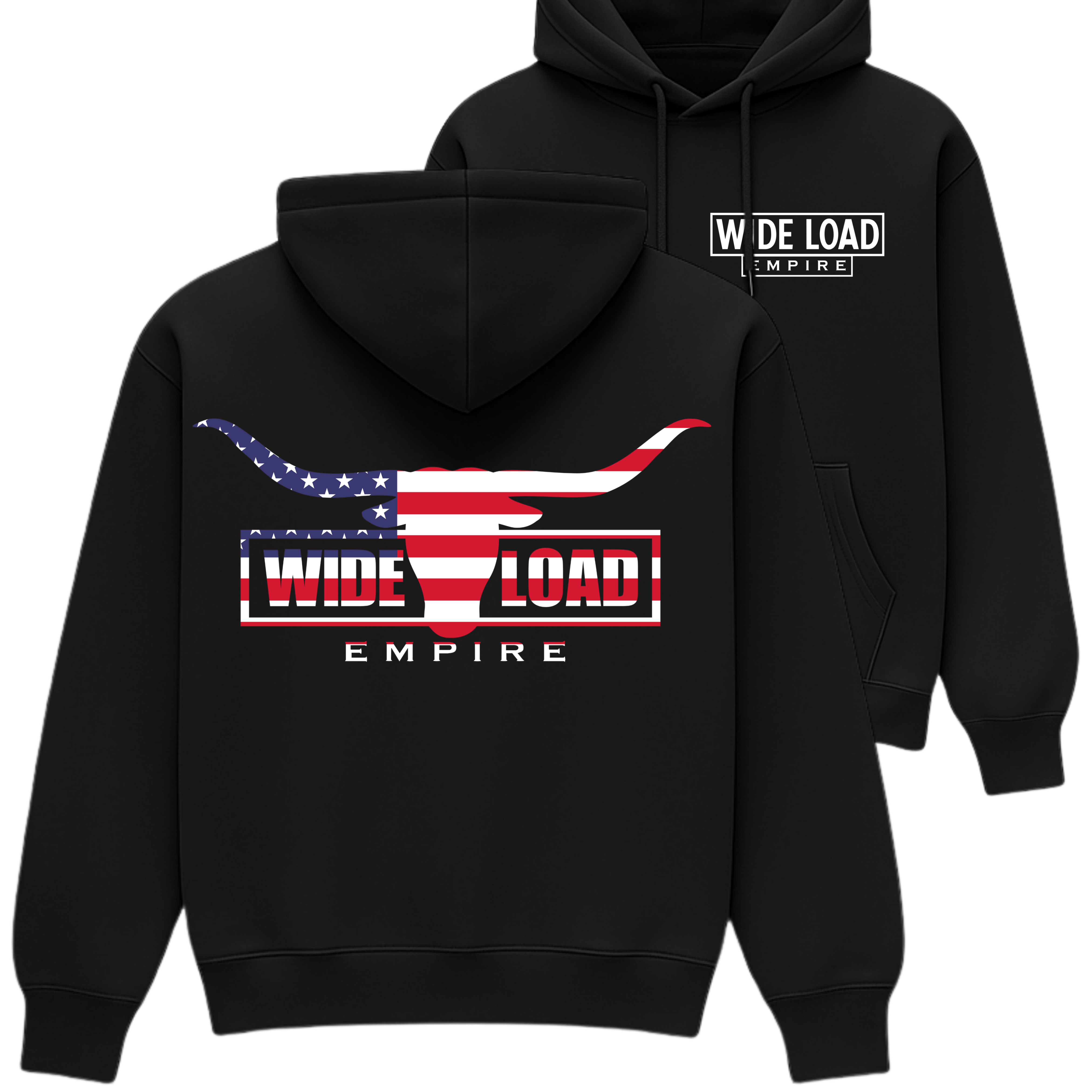 Flag Longhorn Hoodie