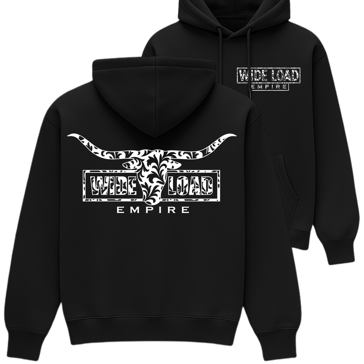 Tooled Longhorn Hoodie