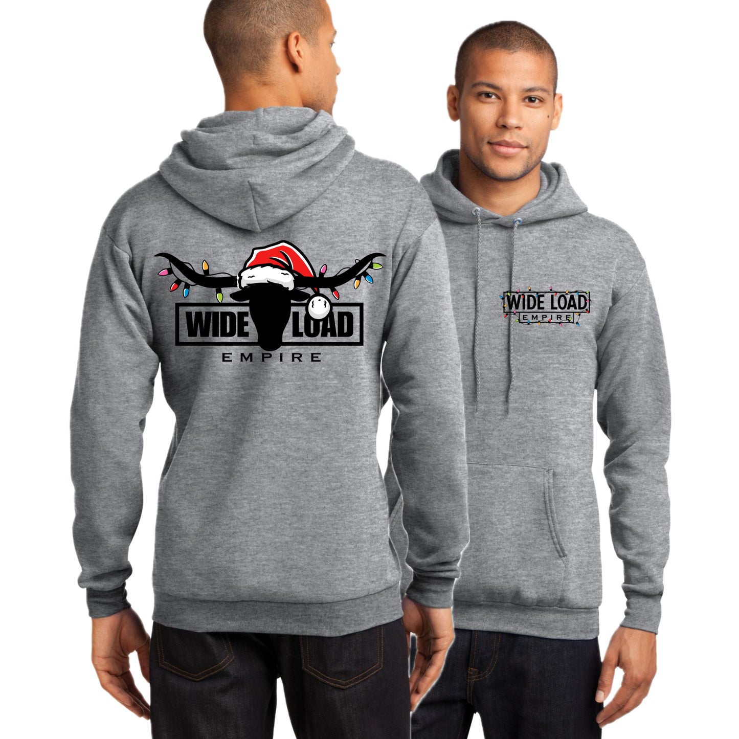 Christmas Longhorn Midweight Hoodie