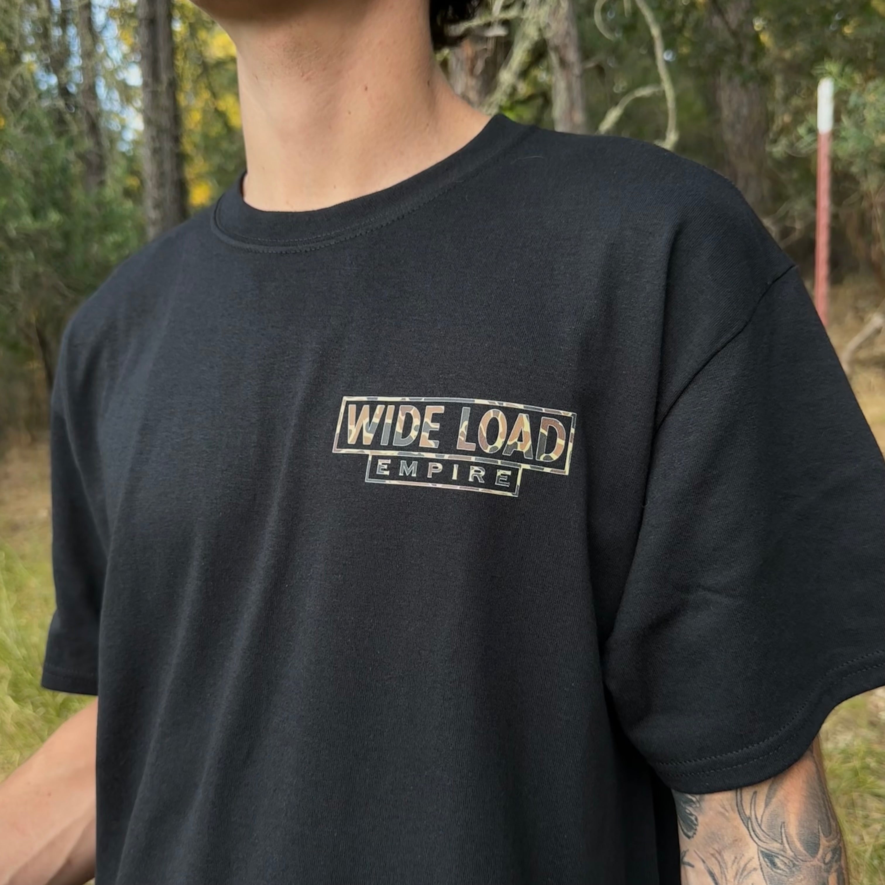 Camo Longhorn Tee