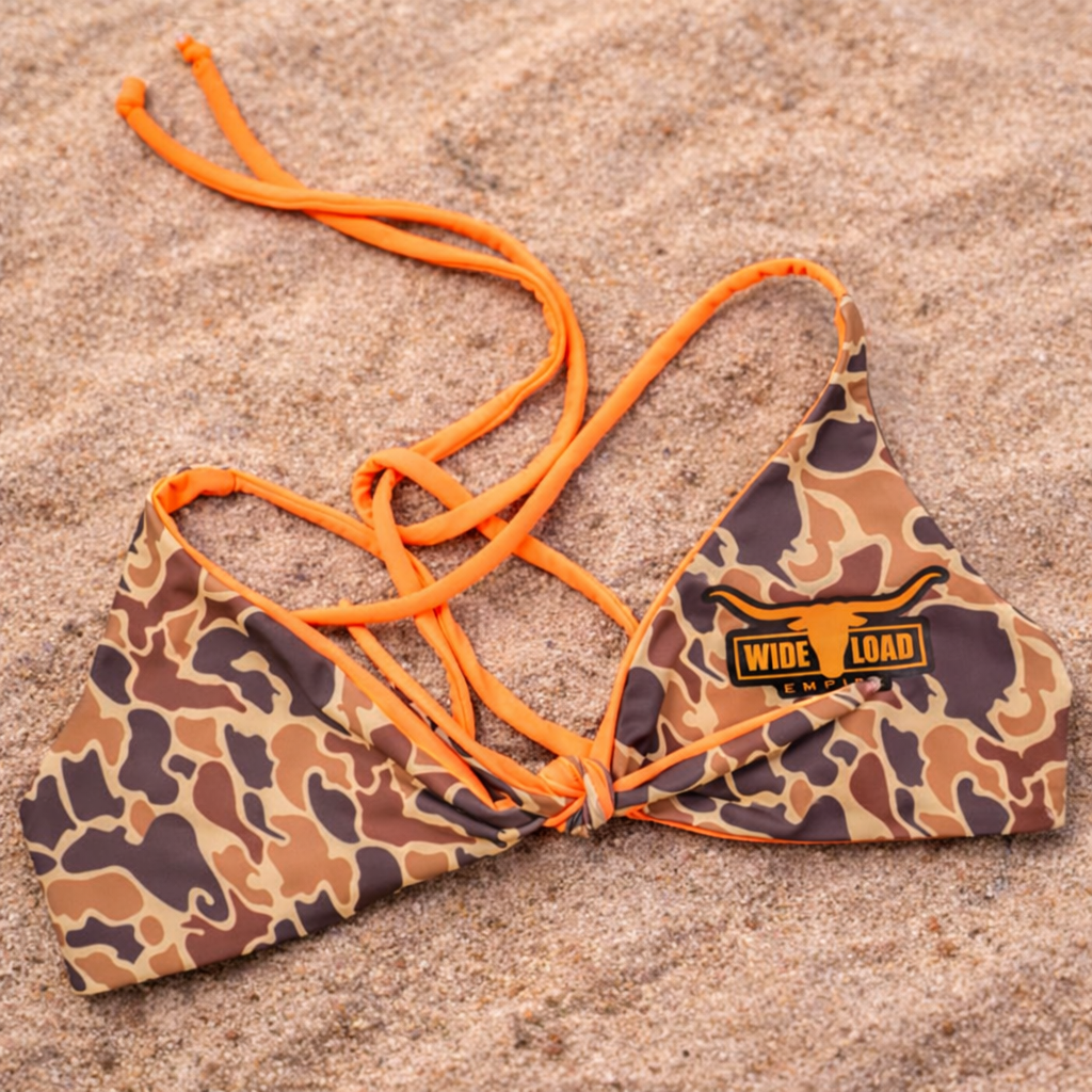 Duck Camo Bikini Tops