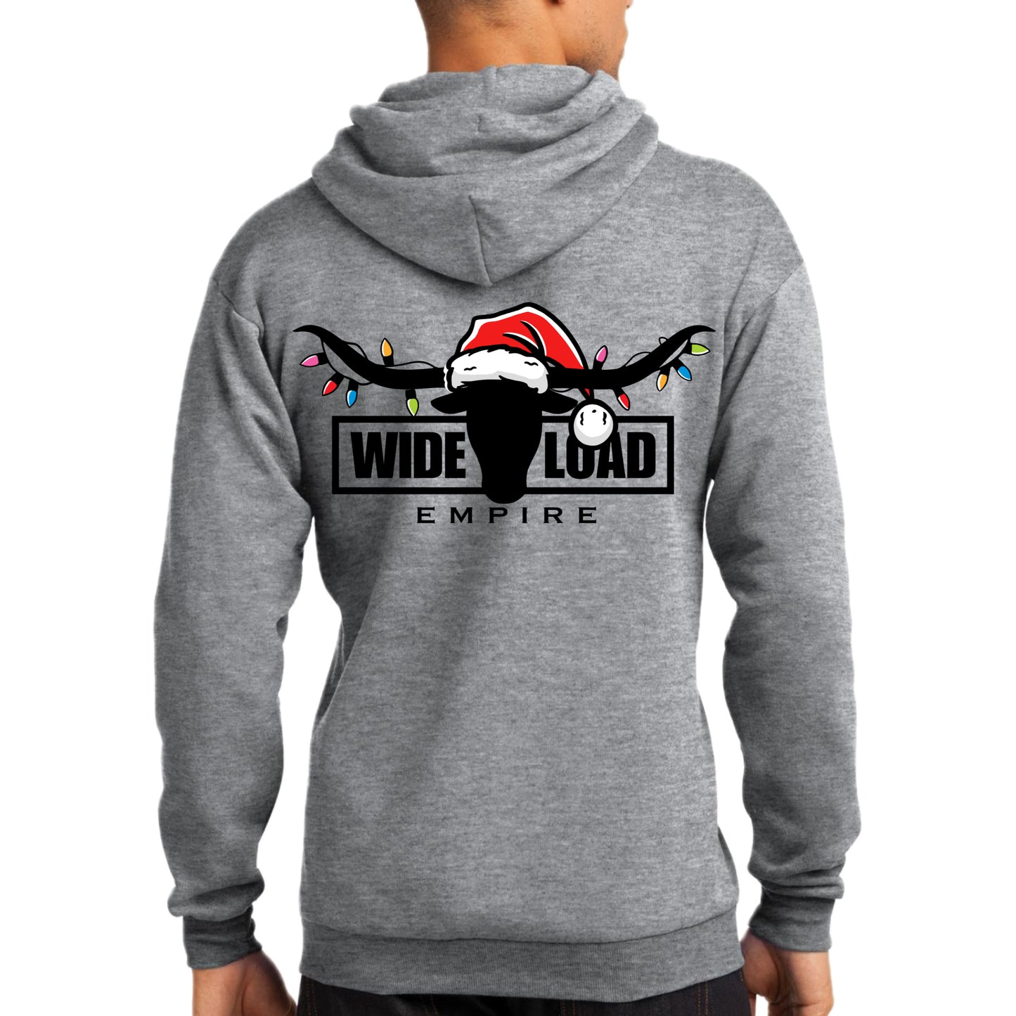 Christmas Longhorn Midweight Hoodie