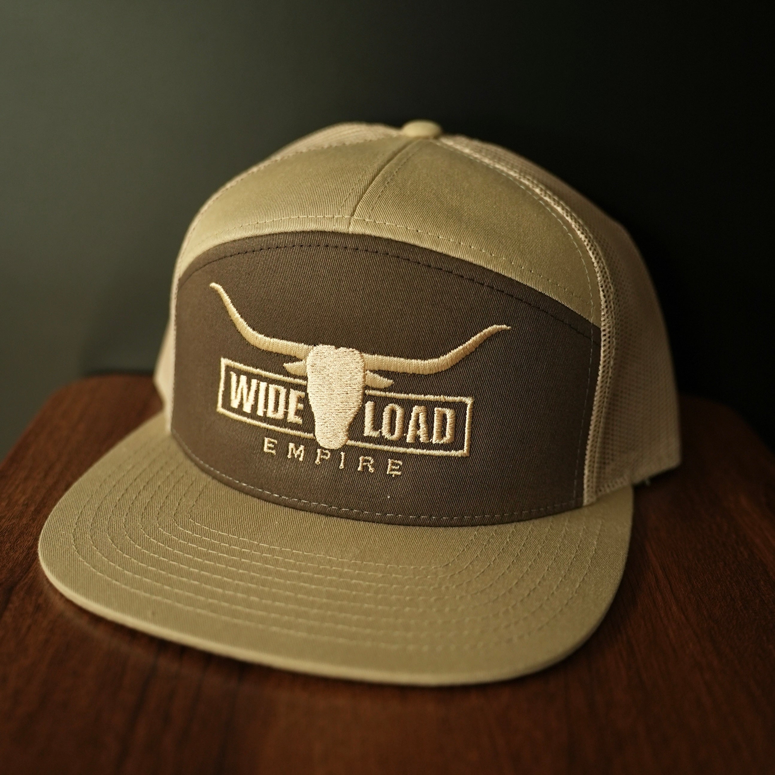 Brown Longhorn 7 Panel