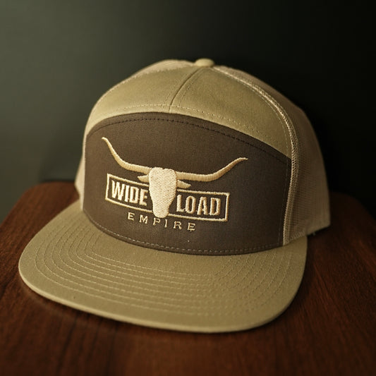 Brown Longhorn 7 Panel