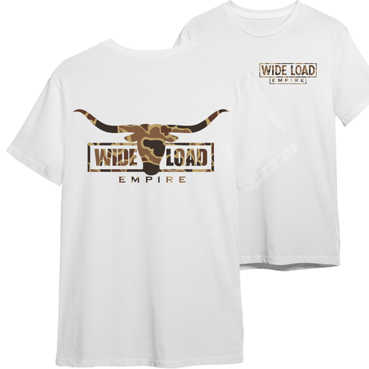 Camo Longhorn Tee