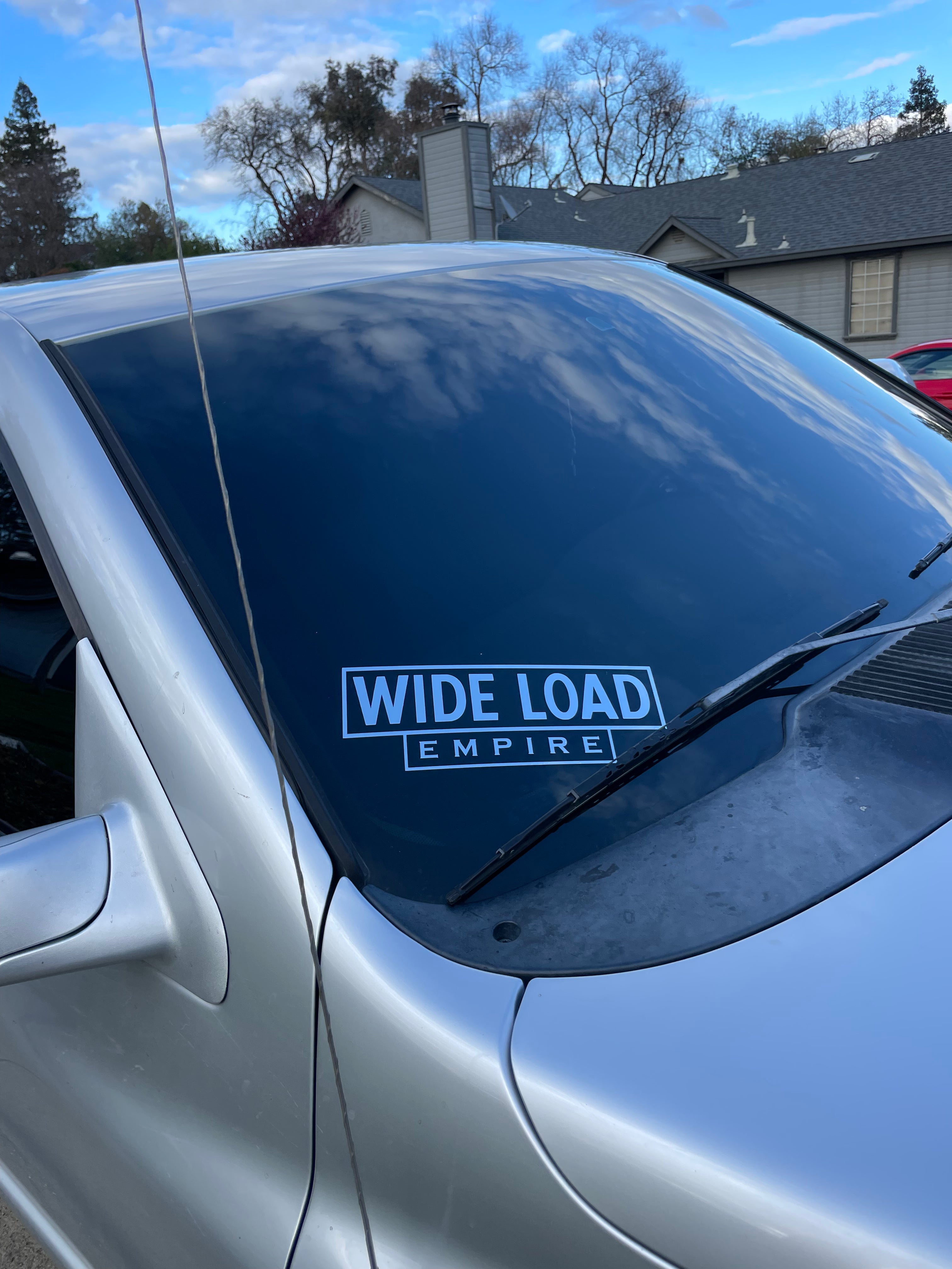 Wide Load Box Decal – Wide Load Empire