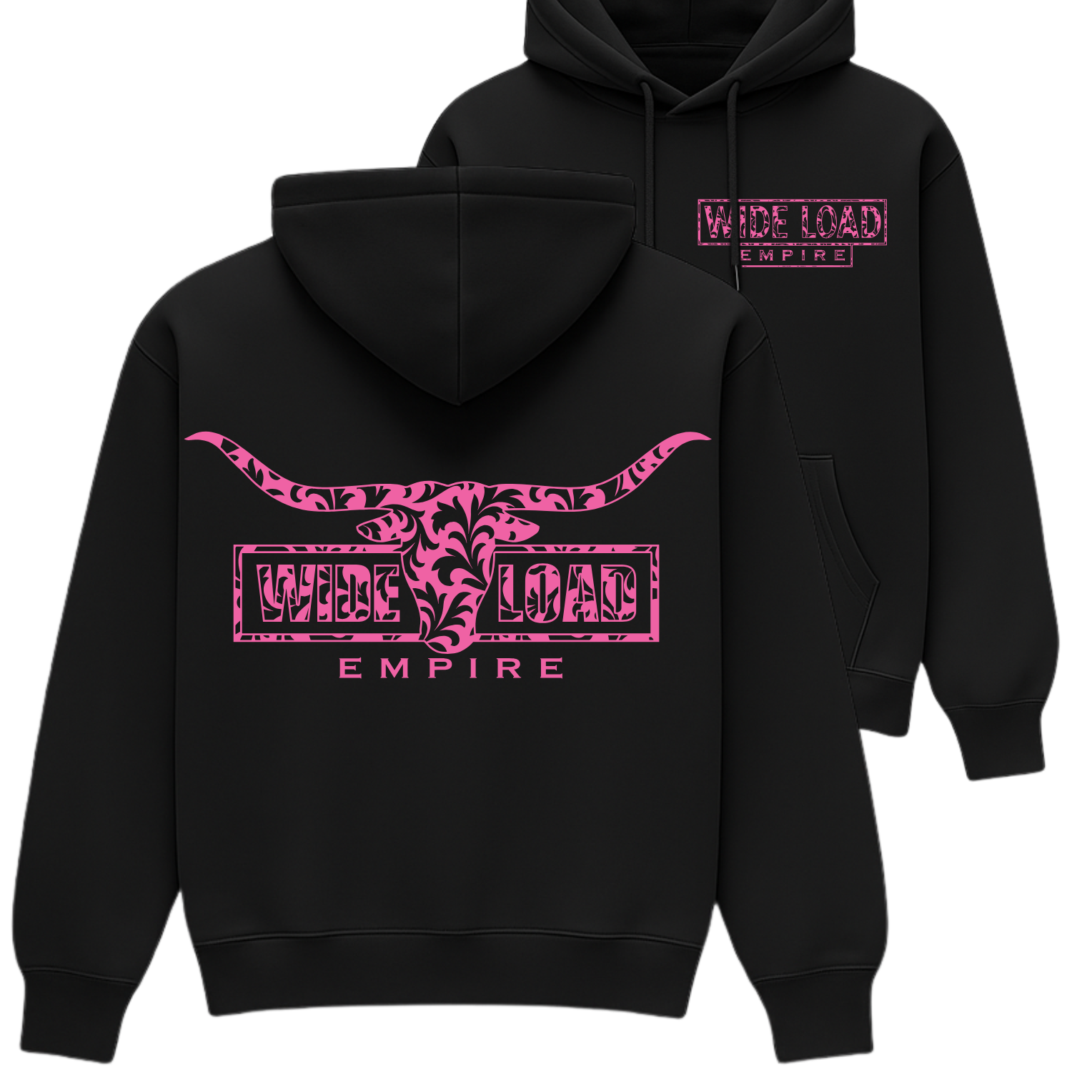 Tooled Longhorn Hoodie
